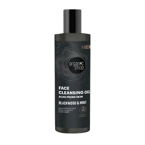 ORGANIC SHOP Čisticí gel na pleť Blackwood a máta 200 ml