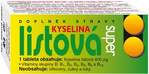 NATURVITA Kyselina listová Super 60 tablet