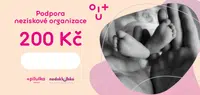 PILULKA Dobročinný poukaz na podporu organizace Nedoklubka 200 Kč