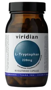 VIRIDIAN L-Tryptophan 220 mg 90 kapslí