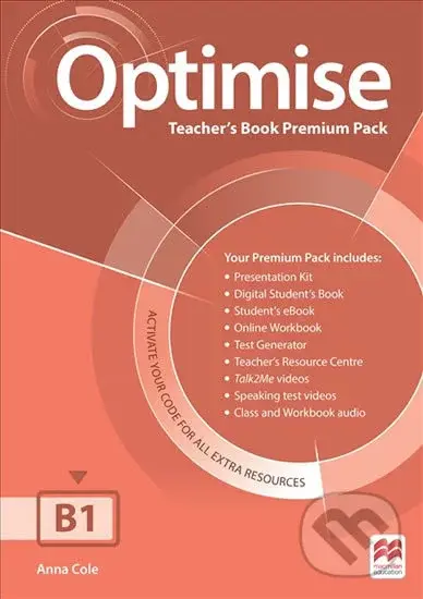 Optimise B1: Teacher´s Book Premium Pack - Anna Cole