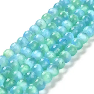 Natural Selenite Beads Strands