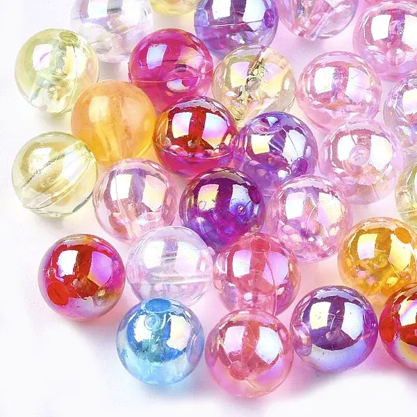 Transparent Plastic Beads