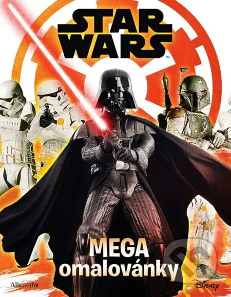 Star Wars: Mega omalovánky (64 stran zábavy) - kniha z kategorie Omalovánky