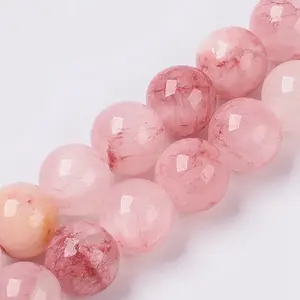 Natural Colorful Green Jade Beads Strands