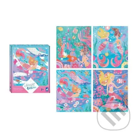 Maľovanie vodovými farbami Magický oceán od 7 rokov