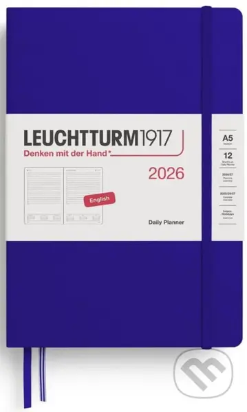 Daily Planner 2026 Medium (A5) Ink