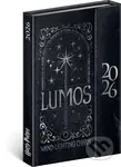NOTIQUE Týždenný magnetický diár Harry Potter –  Lumos 2026