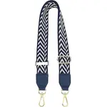 Stripe Pattern Adjustable Cotton Bag Strap