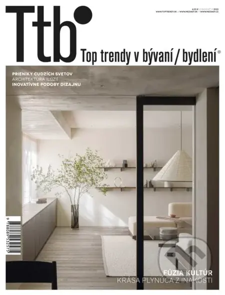 Top trendy v bývaní/bydlení 2022 (Fúzia kultúr)