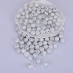 Round Silicone Focal Beads
