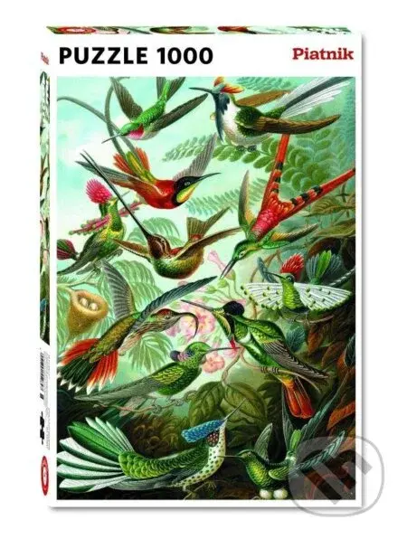 Haeckel: Kolibris - puzzle z kategorie Umělecké