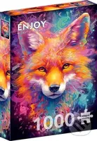 Ohnivá liška - puzzle z kategorie Umělecké