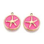 304 Stainless Steel Enamel Pendants