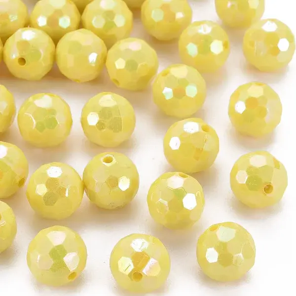 Opaque Acrylic Beads