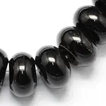 Dyed Natural Black Onyx Beads Strands