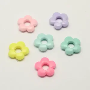 Opaque Acrylic Flower Bead Frames
