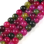 Natural Striped Agate/Banded Agate Beads Strands