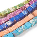 Synthetic Imperial Jasper Beads Strands