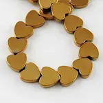 Non-magnetic Synthetic Hematite Beads Strands