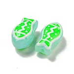 Handmade Transparent Glass Beads