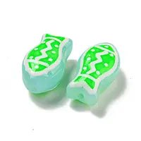 Handmade Transparent Glass Beads