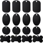 40Pcs 4 Style Aluminium Pendants