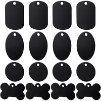 40Pcs 4 Style Aluminium Pendants