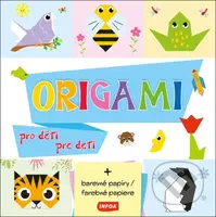 Origami pro děti/pre deti (+ barevné papíry/farebné papiere) - kniha z kategorie Vystřihovánky