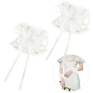 Polyester Stretch Short Oversleeves for Women