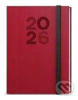 Týdenní diář 2026 Oskar Vigo A5 červená