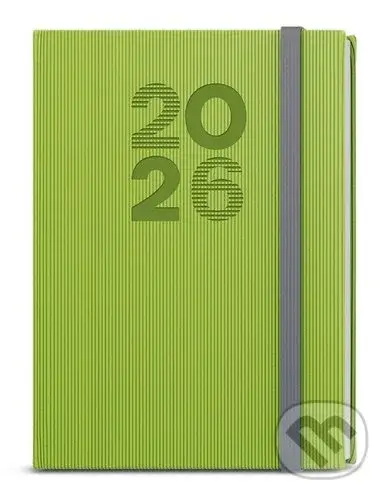 Denní diář 2026 David Vigo A5 zelená