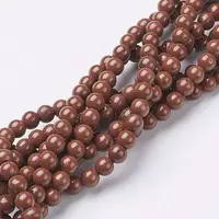 Natural Red Jasper Round Beads Strands
