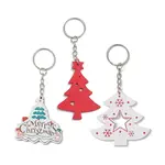 Christmas Wood Kechain