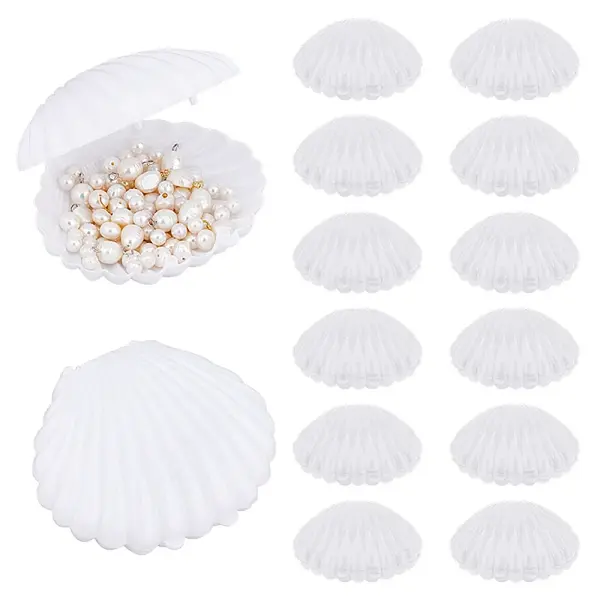 Shell Shape Plastic Candy Storage Box