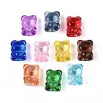 Baking Paint Transparent Glass Beads