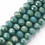 Electroplate Glass Beads Strands