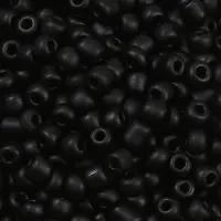Frosted Opaque 6/0 Glass Seed Beads