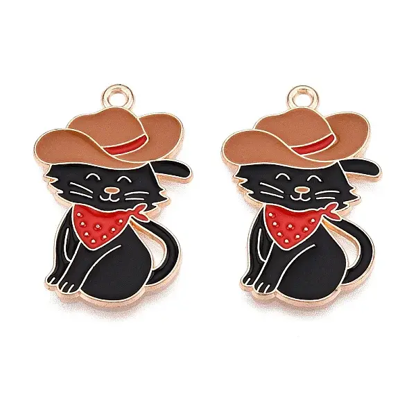 Alloy Enamel Pendants