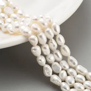 Natural Cultured Freshwater Pearl Beads Strands