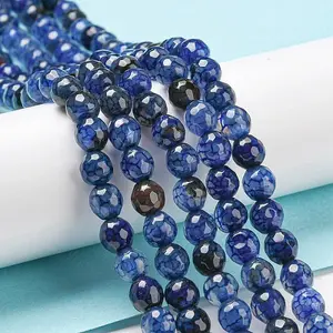 Natural Agate Beads Strands