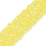 Electroplate Glass Beads Strands