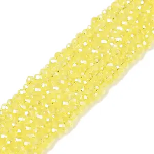 Electroplate Glass Beads Strands