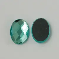 Electroplate Glass Cabochons