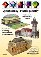 Vystřihovánky - Pražské památky (Národní divadlo - Staroměstská radnice - Letohrádek královny Anny)