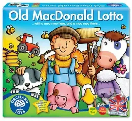 Old MacDonald Lotto - hra z kategorie Vzdělávací hry