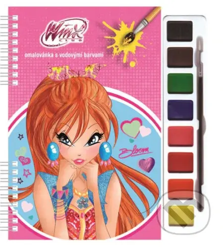 Winx Club Bloom (Omalovánky s vodovými barvami) - kniha z kategorie Omalovánky