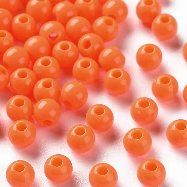 Opaque Acrylic Beads