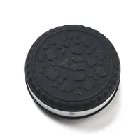 Cookie Food Grade Eco-Friendly Silicone Focal Beads