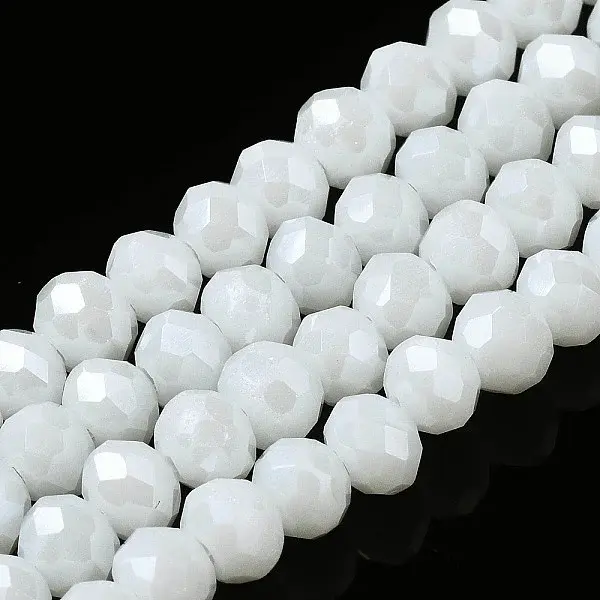 Electroplate Glass Beads Strands
